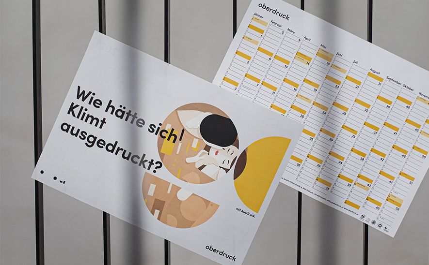 Oberdruck Wandkalender